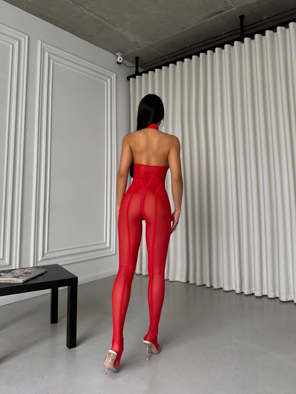 Комбінезон напівпрозорий Red Code